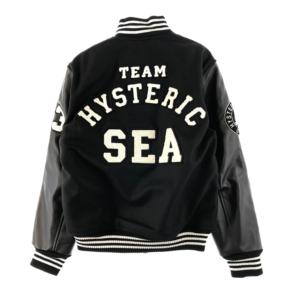 HYSTERIC GLAMOUR ヒステリックグラマー スタジャン × WIND AND SEA