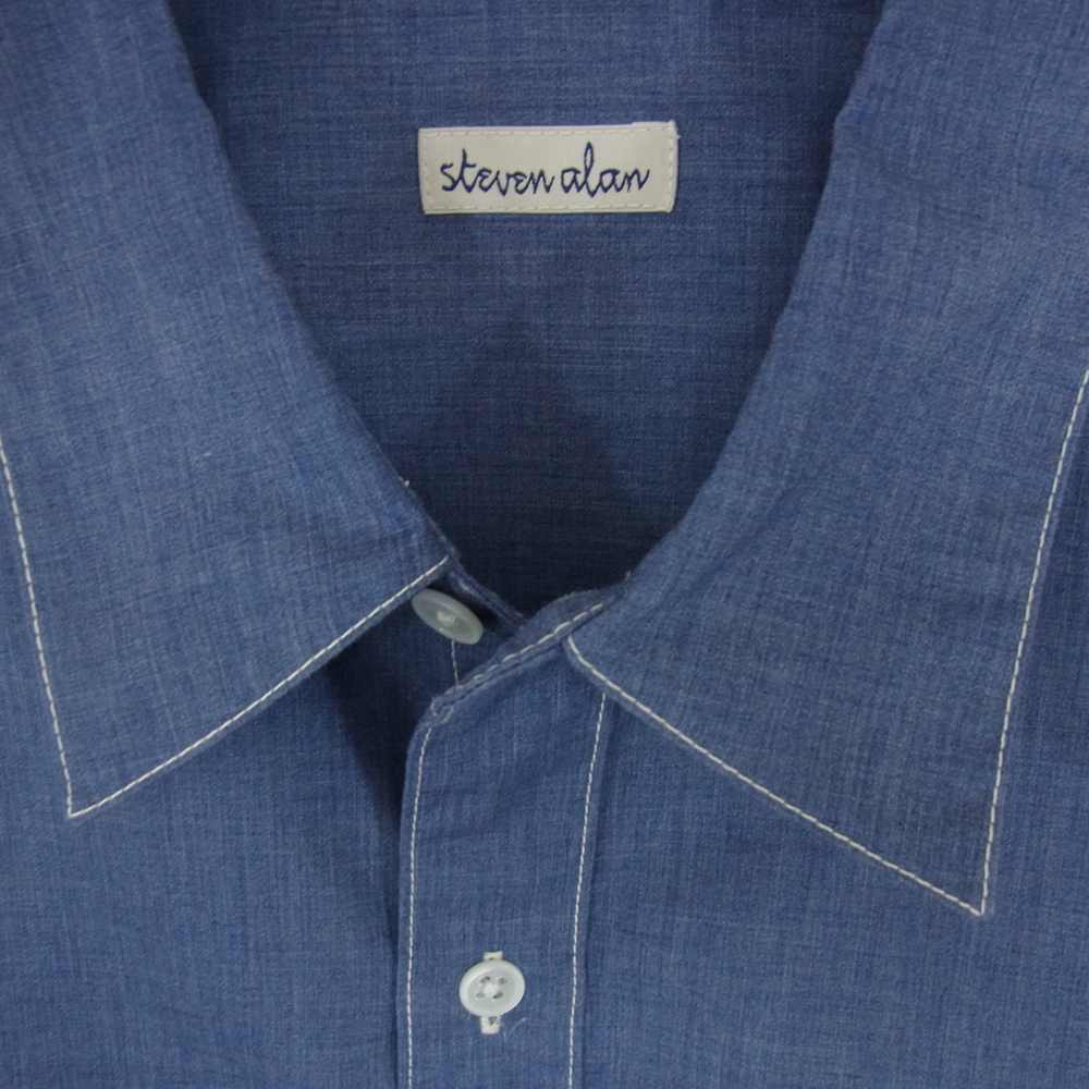 スティーブンアラン Steven Alan 長袖シャツ EPS TC/CHAMBRAY WORK