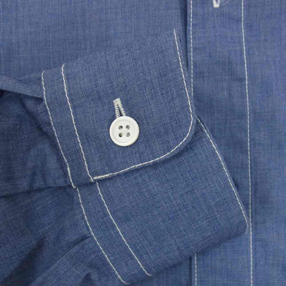 スティーブンアラン Steven Alan 長袖シャツ EPS TC/CHAMBRAY WORK