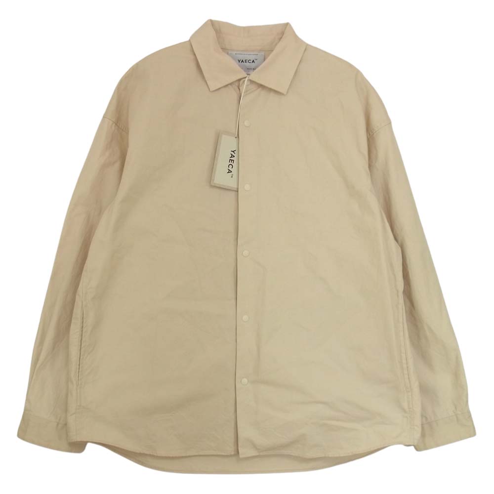 YAECA ヤエカ 長袖シャツ 19143 WRITE COMFORT SHIRT EXTRA WIDE