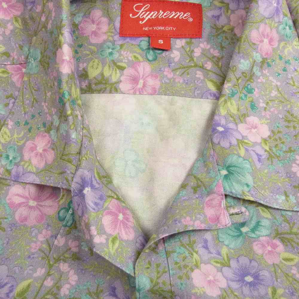 Supreme シュプリーム 半袖シャツ 19SS Mini Floral Rayon S/S Shirt