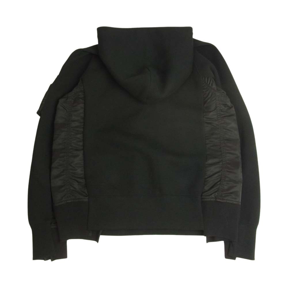 Sacai サカイ パーカー SCM-044 MA-1 Hoodie Sponge Sweat 再構築