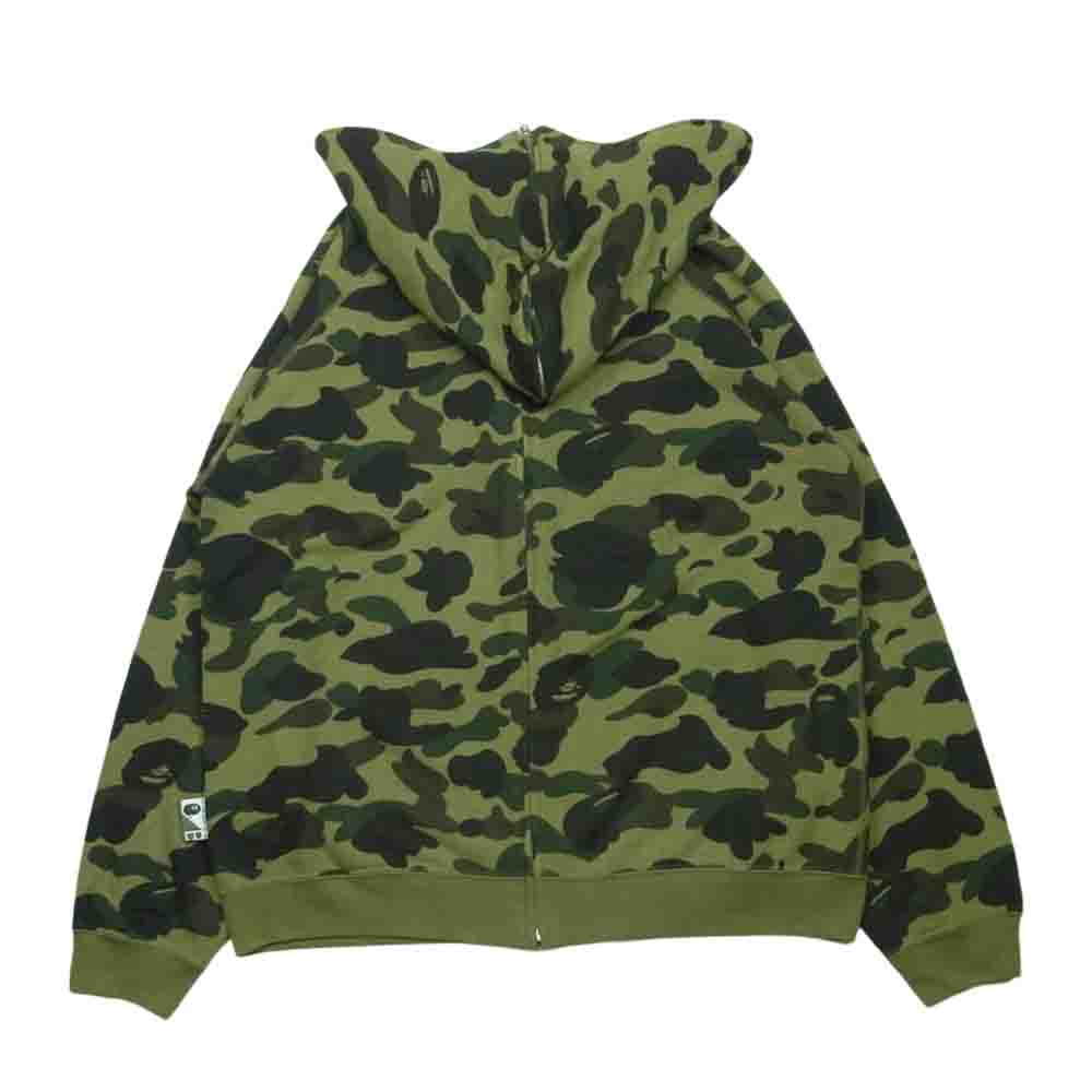 A BATHING APE アベイシングエイプ パーカー フルジップ カモ 迷彩