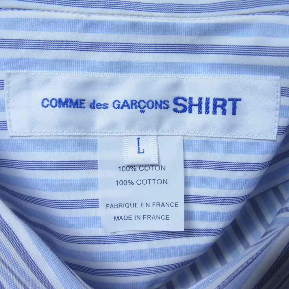 COMME des GARCONS コムデギャルソン 長袖シャツ SHIRT フランス製