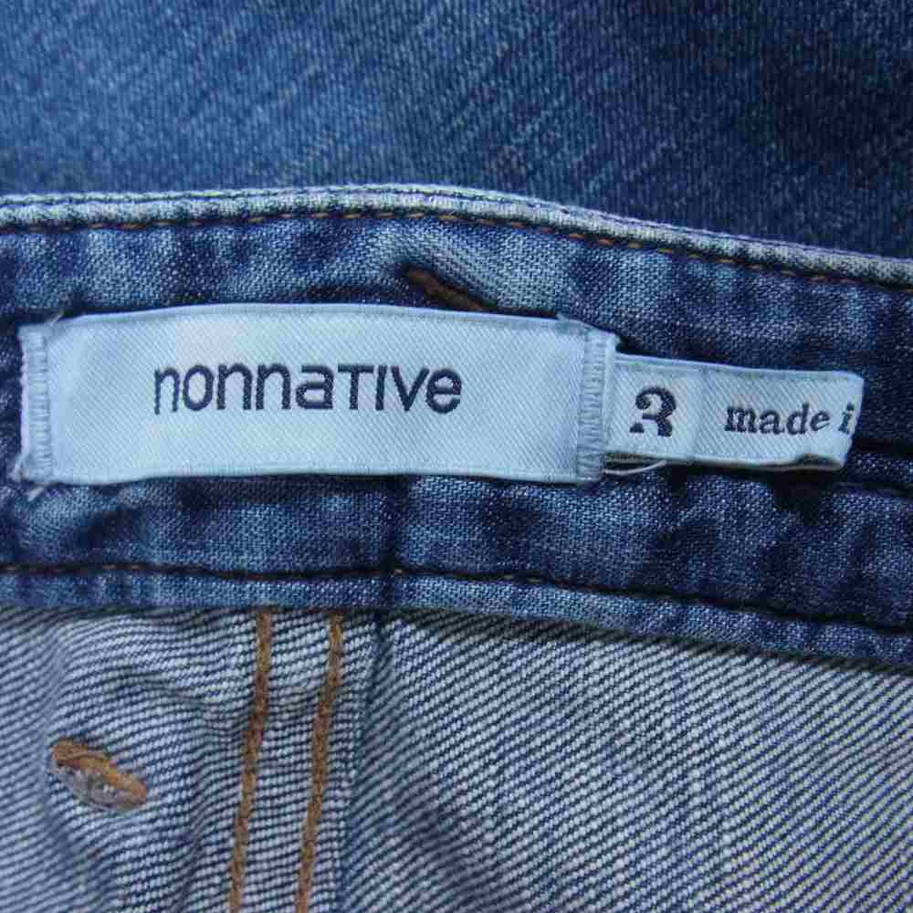 nonnative ノンネイティブ デニムパンツ NN-P4004 DWELLER 5P JEANS