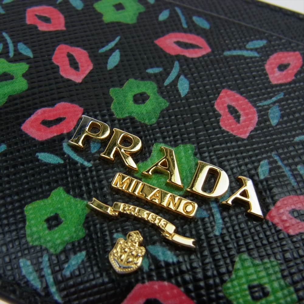 PRADA プラダ カードケース 1MC208 SAFFIANO ST.FLO フラワー総柄