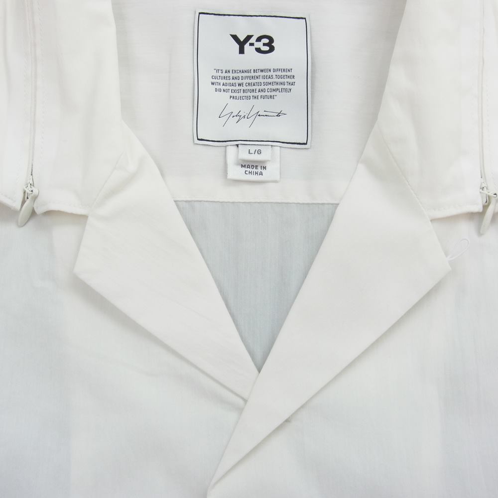 Yohji Yamamoto ヨウジヤマモト 半袖シャツ Y-3 ワイスリー FS2520