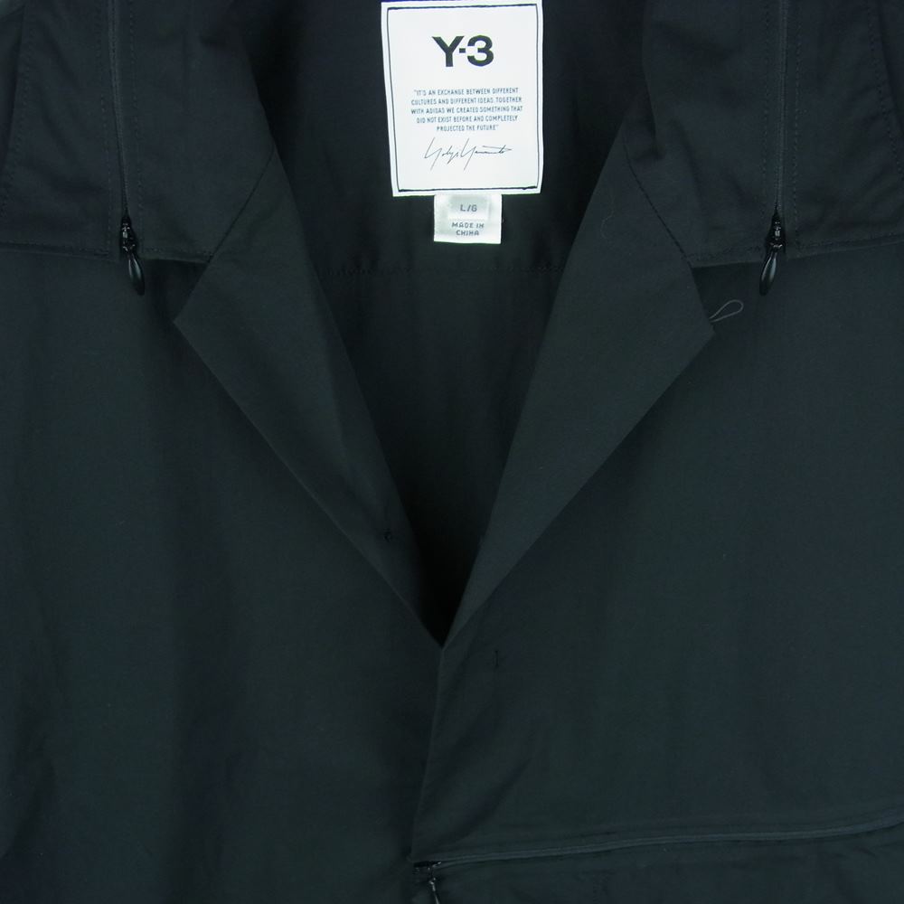 Yohji Yamamoto ヨウジヤマモト 半袖シャツ Y-3 ワイスリー FS2519