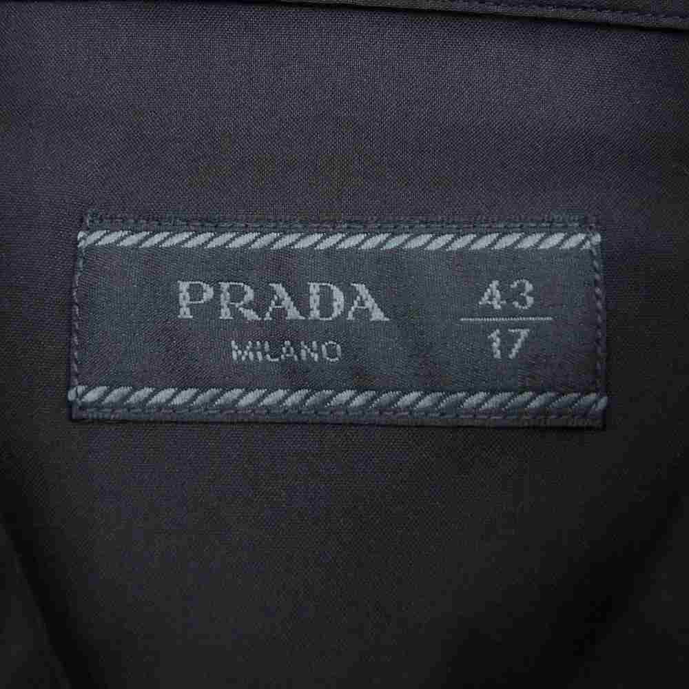 PRADA プラダ 長袖シャツ UCM608 F62 国内正規品 ワイドスプレッド