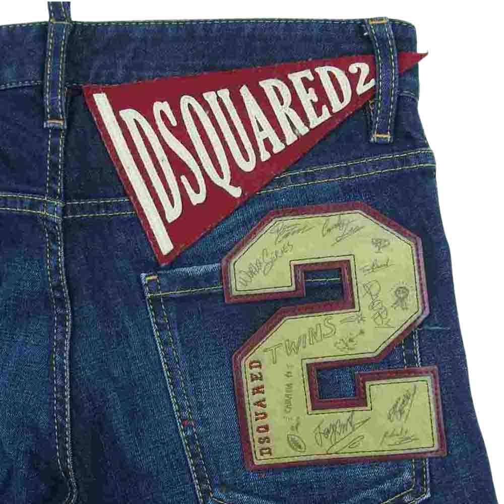 DSQUARED2 ディースクエアード デニムパンツ 国内正規品 S74LB0767