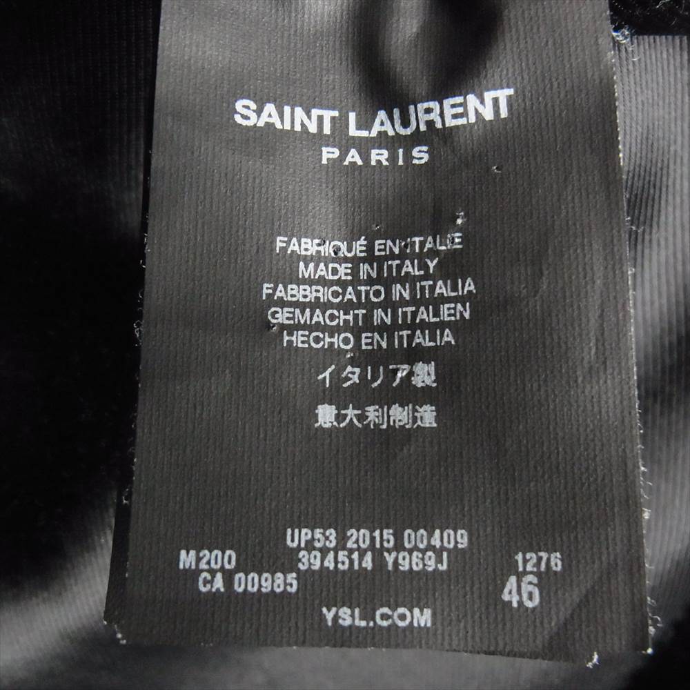 SAINT LAURENT サンローラン ピーコート 15AW 394514 Y969J エディ期 