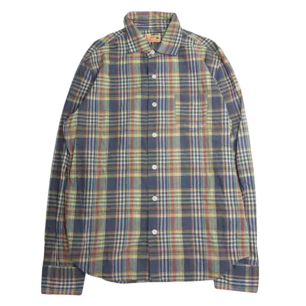 TMT ティーエムティー 長袖シャツ TSH-S2104 COLLOR OFF C/LI CHECK