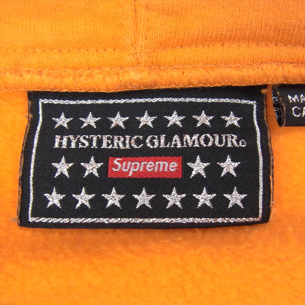 Supreme シュプリーム パーカー 17AW HYSTERIC GLAMOUR Patches Zip Up