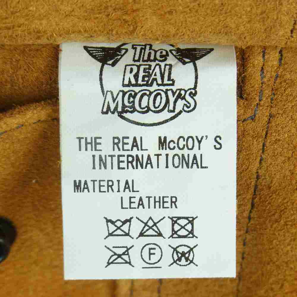 The REAL McCOY'S ザリアルマッコイズ ジャケット JOE McCOY ROUGH OUT