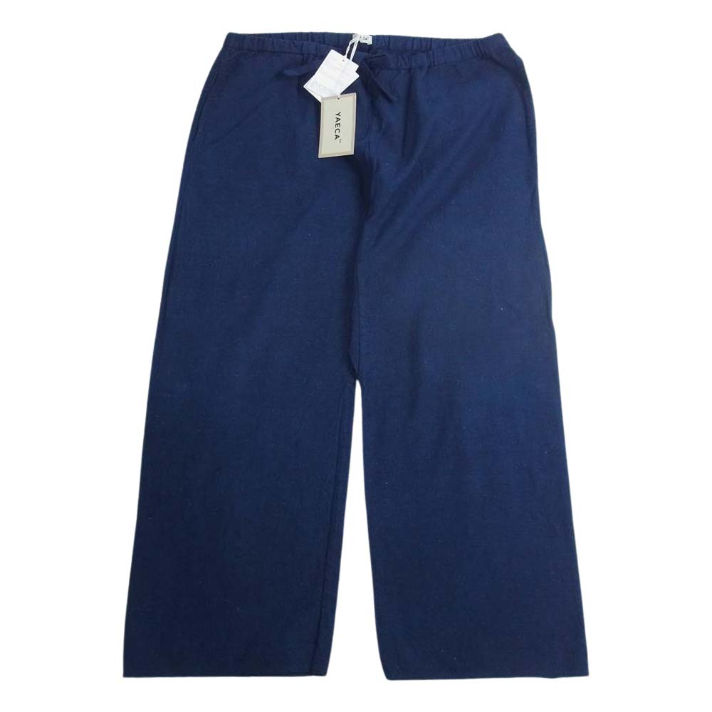 YAECA ヤエカ パンツ N゜046 KHADI INDIGO カディコットン サルエル