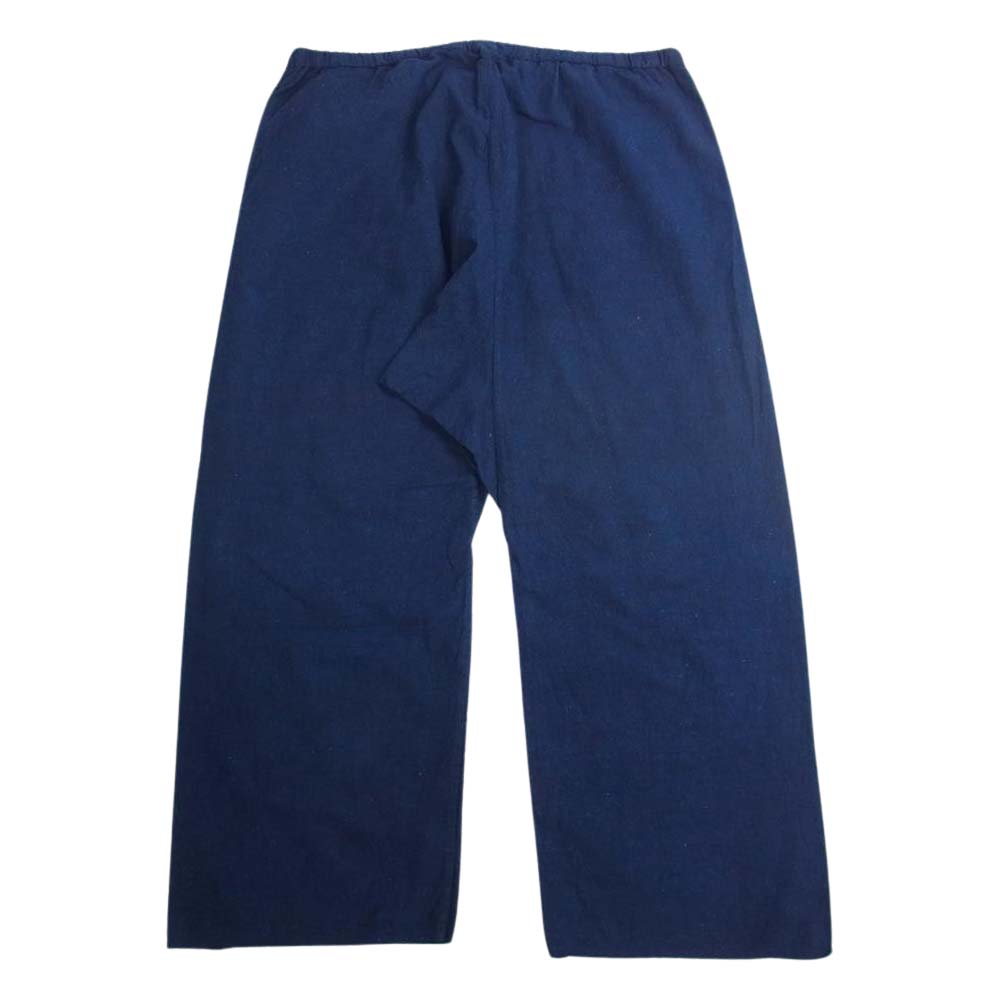 YAECA ヤエカ パンツ N゜046 KHADI INDIGO カディコットン サルエル