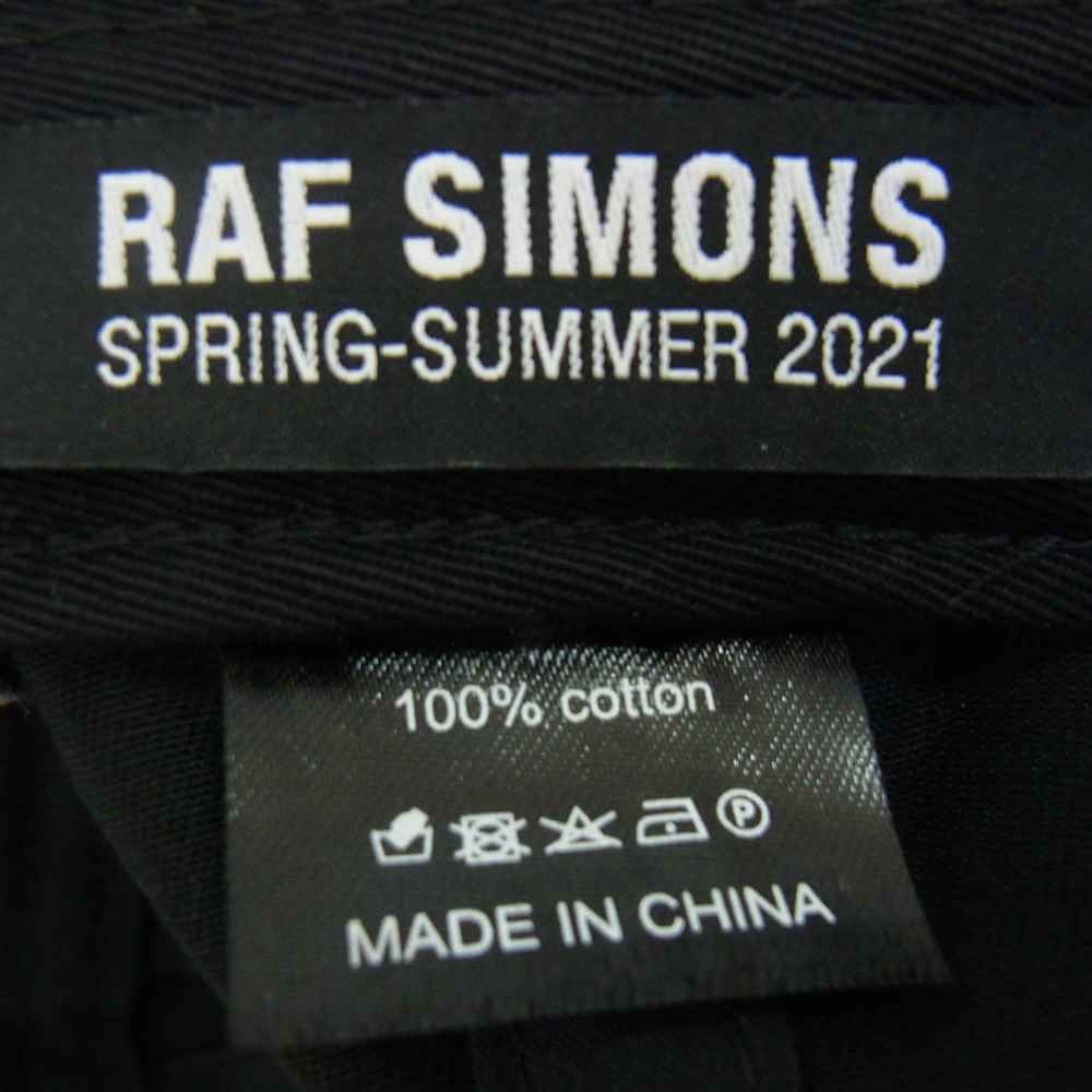 まだまだお RAF SIMONS - RAF SIMONS ラフシモンズ 帽子 21ss RS