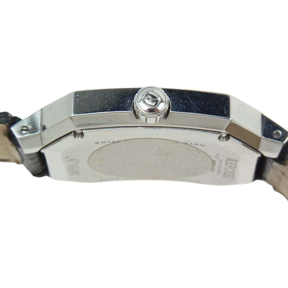レポシ REPOSSI 時計 R1SQ スイス製 モンテカルロ クォーツ 腕時計 ウォッチ ブラック系
