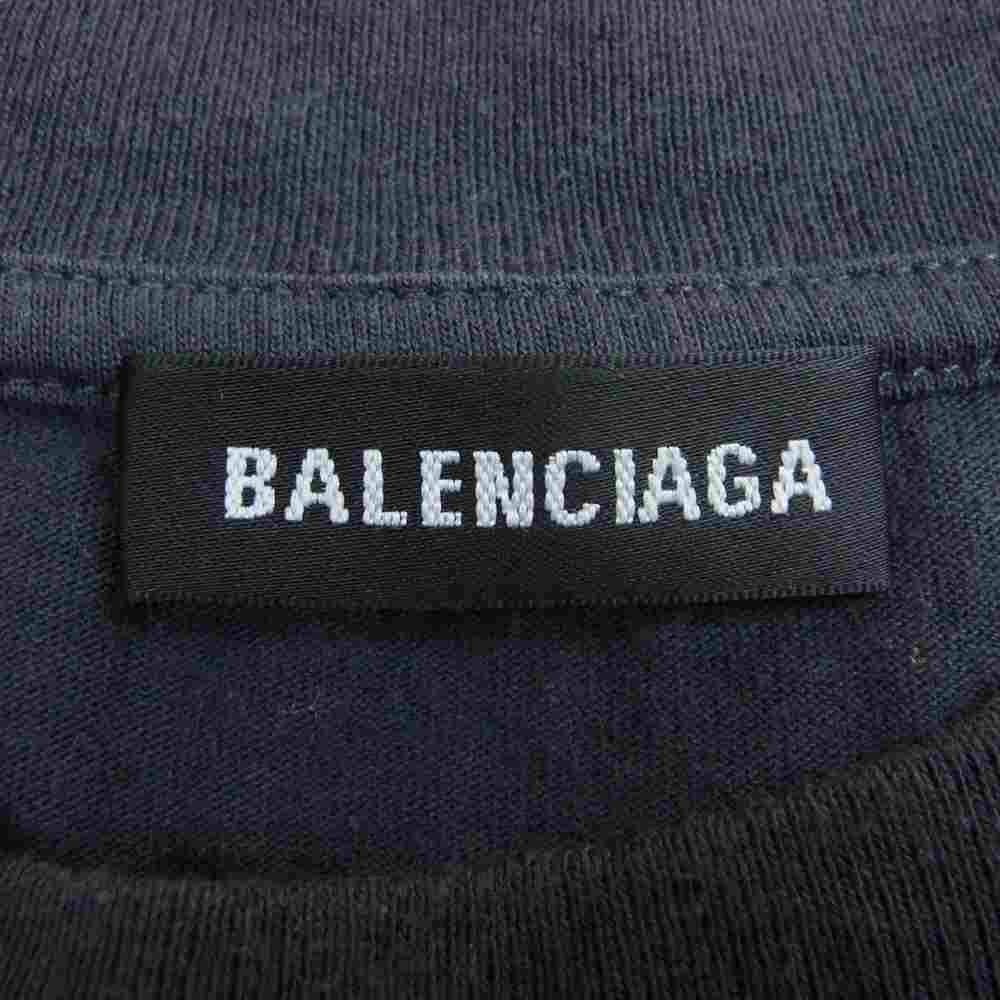 BALENCIAGA バレンシアガ Ｔシャツ 18SS 541853 TCV41 ロゴ刺繍