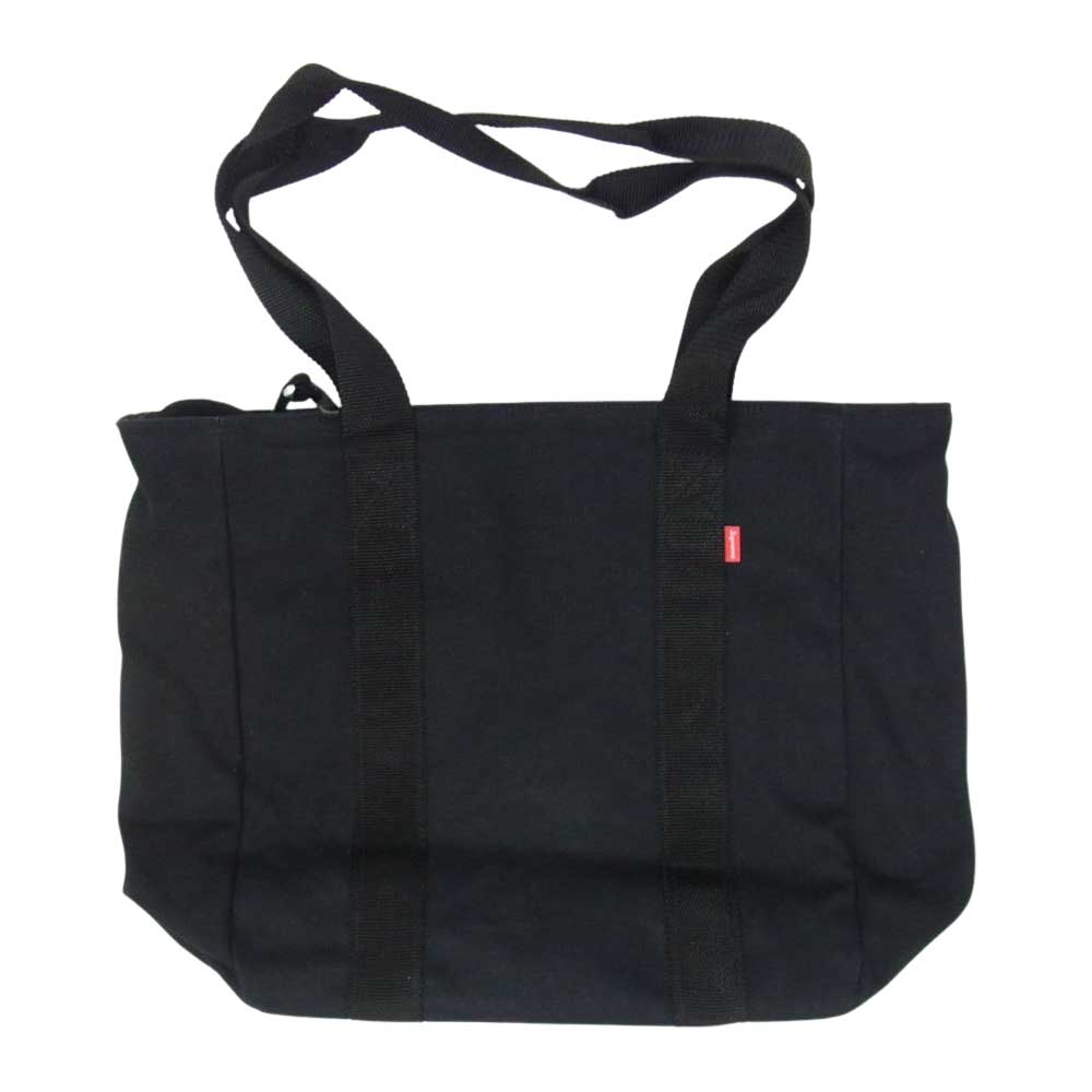 SUPREME シュプリーム 20AW Canvas Tote キャンバストートバッグ ボックスロゴ ブラック