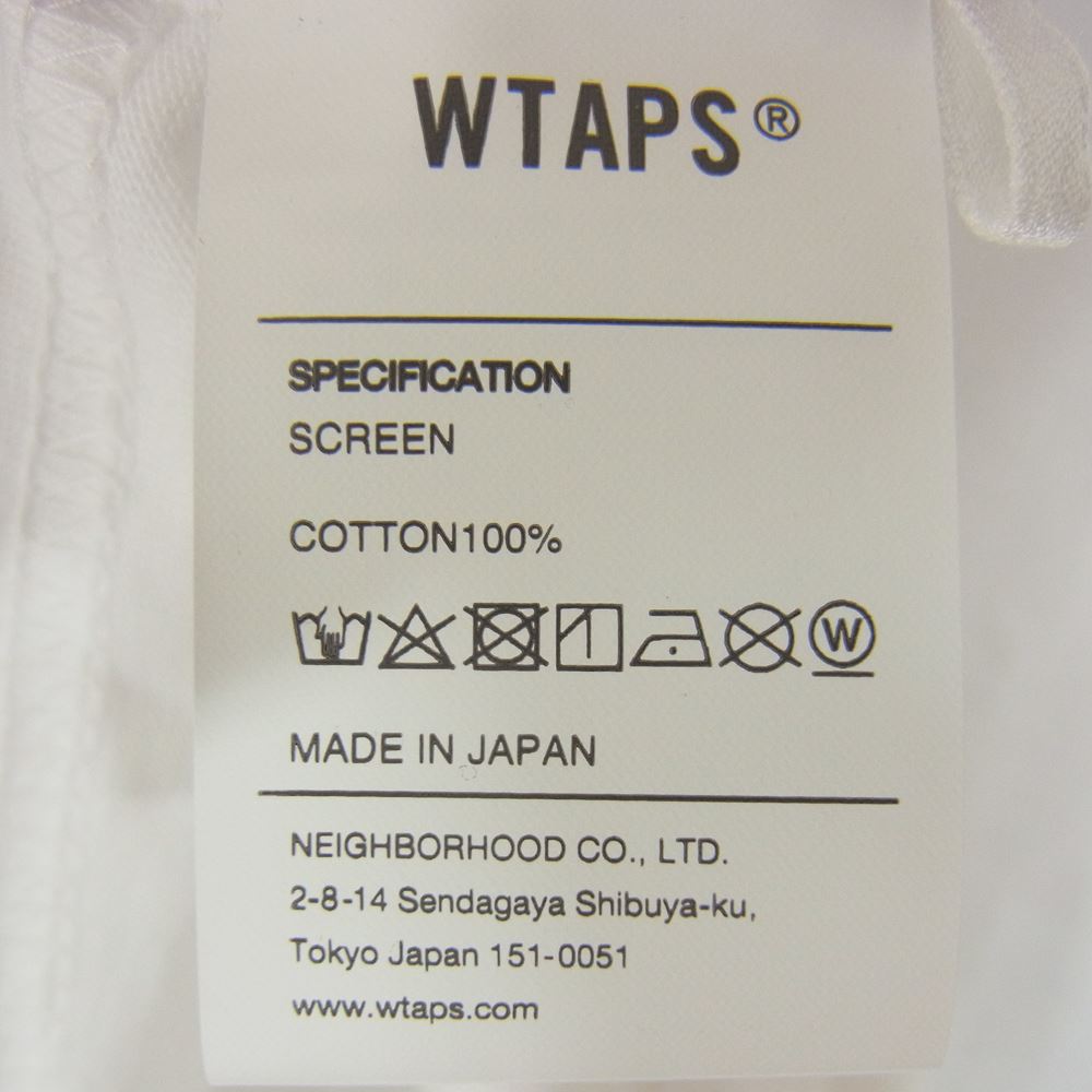 WTAPS ダブルタップス Ｔシャツ 22SS 221PCDT-ST05S MON SCREEN TEE