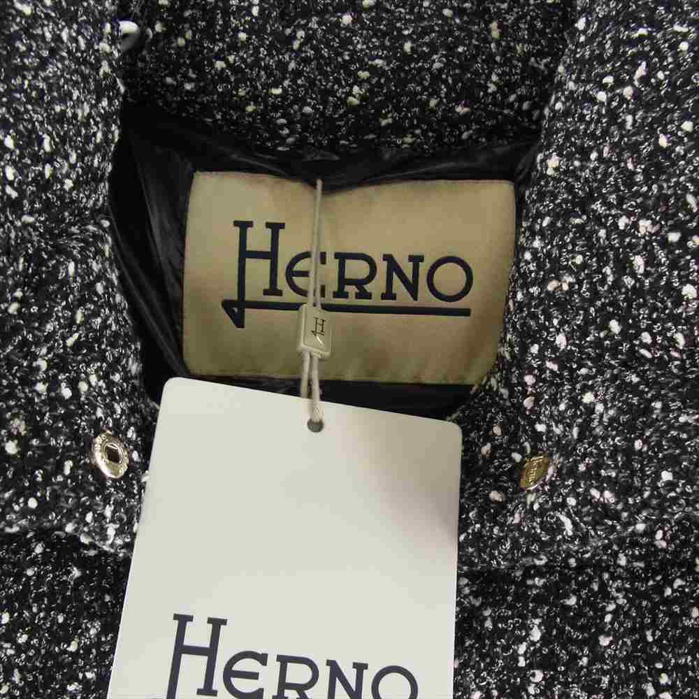 Herno ヘルノ ダウンジャケット PRODUZ PI0385D 38031 9402 ツイード