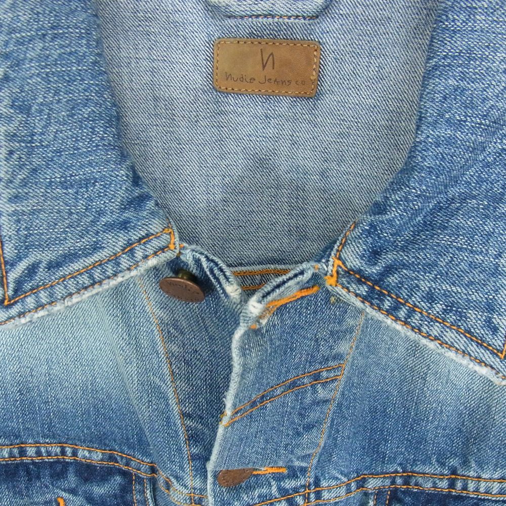 Nudie Jeans ヌーディージーンズ デニムジャケット NJ1001921 BILLY DENIM JACKET ビリー デニムジャケット  ライトブルー系 L