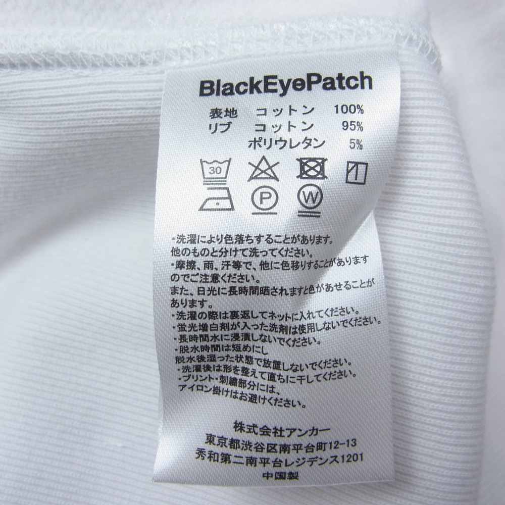 21SS BlackEyePatch レーベル フーディー定価22000円