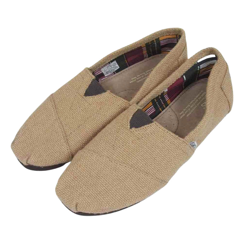 トムス TOMS その他靴 エスパドリーユ ベージュ系【美品】｜TOMS｜店舗