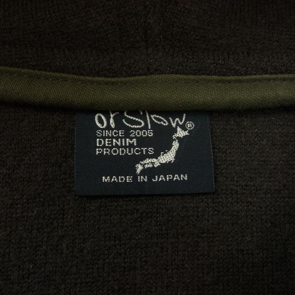 orSlow オアスロウ ベスト BEAMS BOY ビームスボーイ 別注 FUR HOODED 