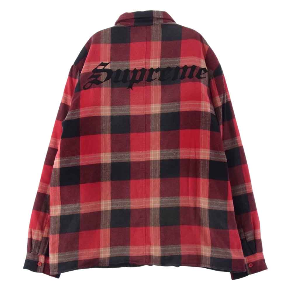 SUPREME シュプリーム 20AW Quilted Flannel Shirt キルティング