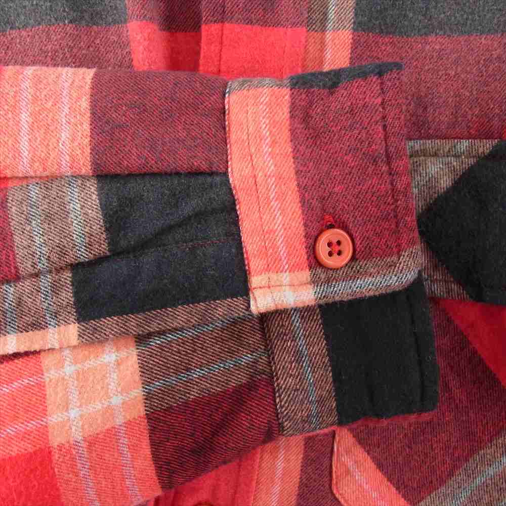 シュプリーム 20AW Quilted Flannel Shirt キルテッドフランネル