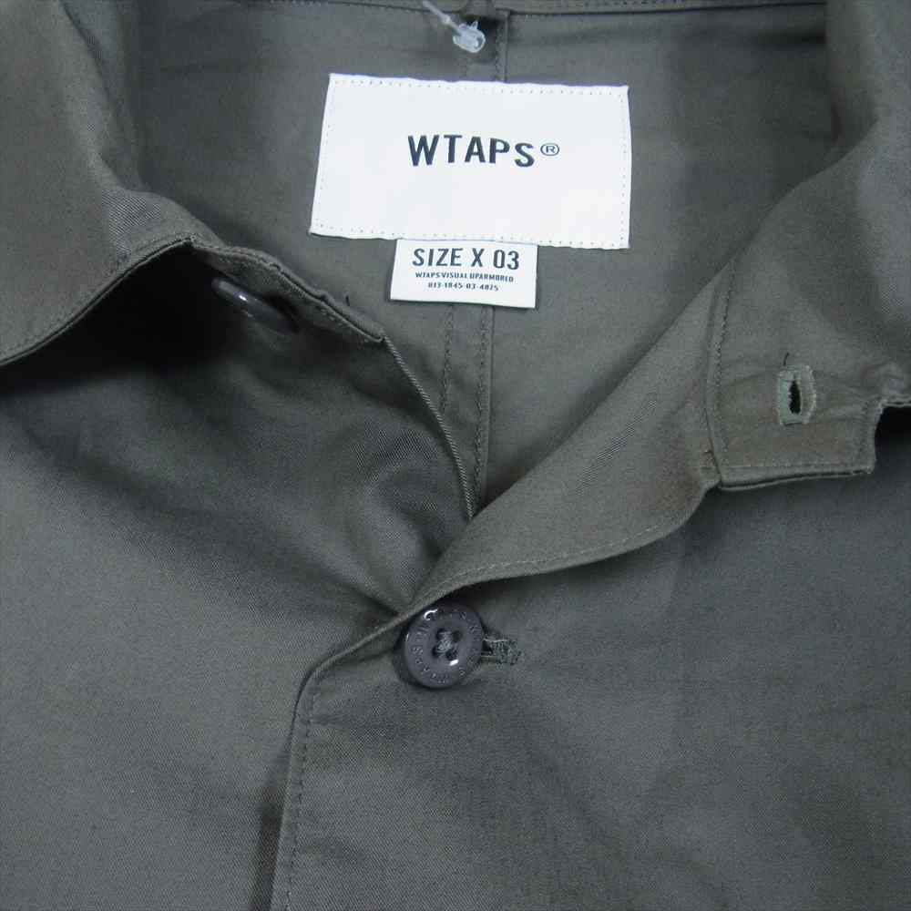 WTAPS ダブルタップス 半袖シャツ 22SS 221BRDT-SHM06 BUDS SS COTTON