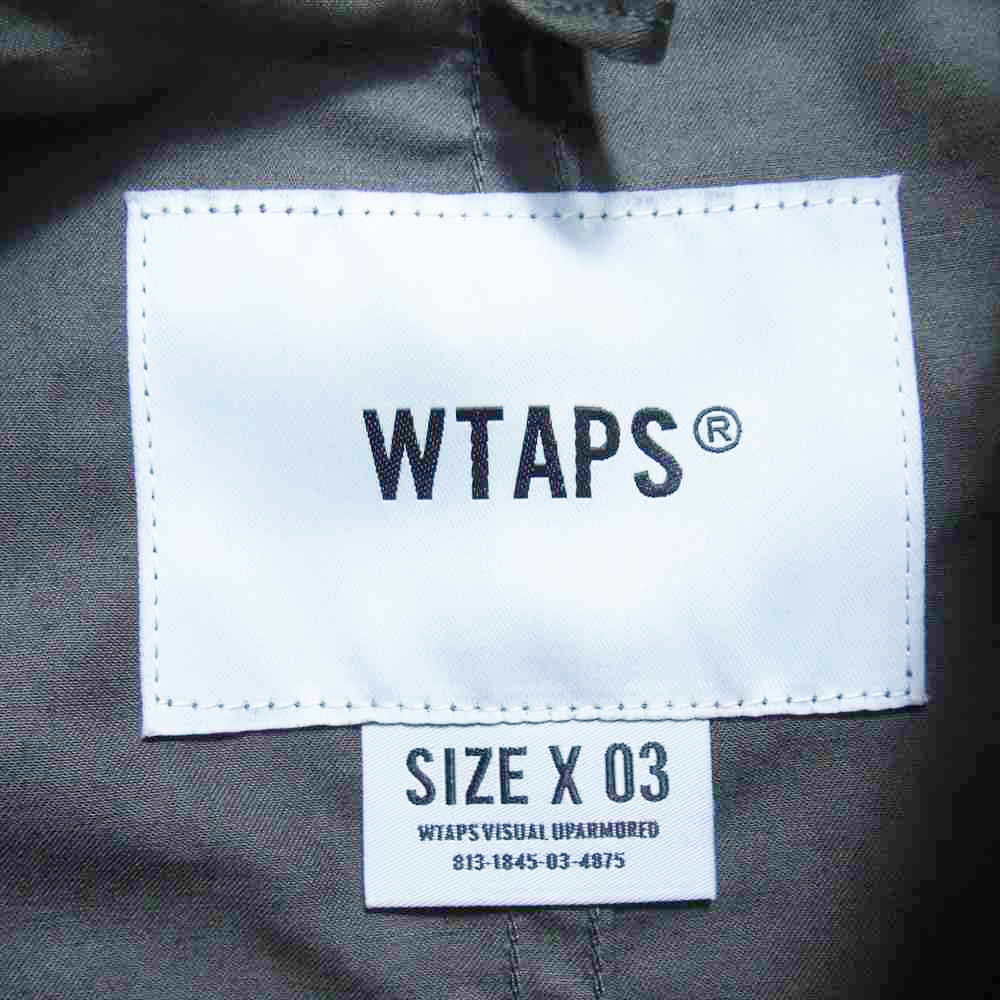 WTAPS ダブルタップス 半袖シャツ 22SS 221BRDT-SHM06 BUDS SS COTTON