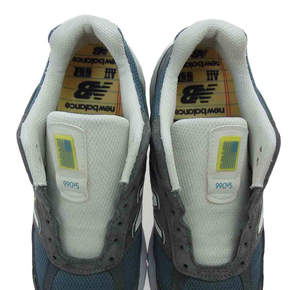 NEW BALANCE ニューバランス スニーカー M990BE5 × SSZ × Akio