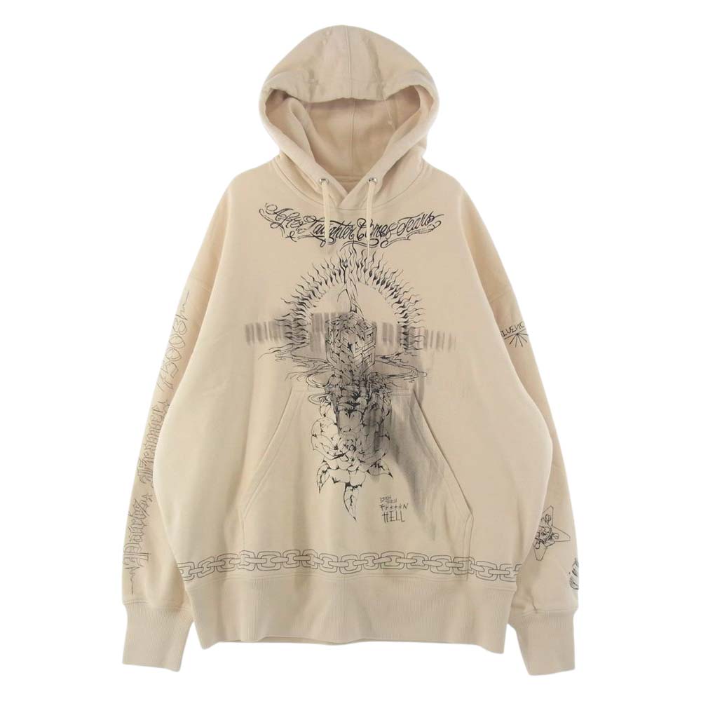 GIVENCHY ジバンシィ パーカー 21SS BMJ0BF3Y69 Oversized Printed