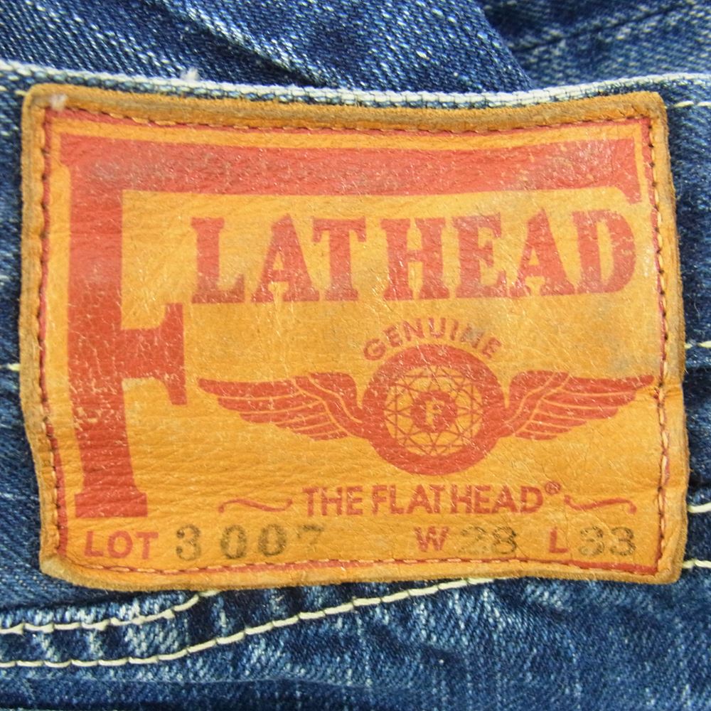 フラットヘッド THE FLAT HEAD デニムパンツ Lot3007 ブーツカット