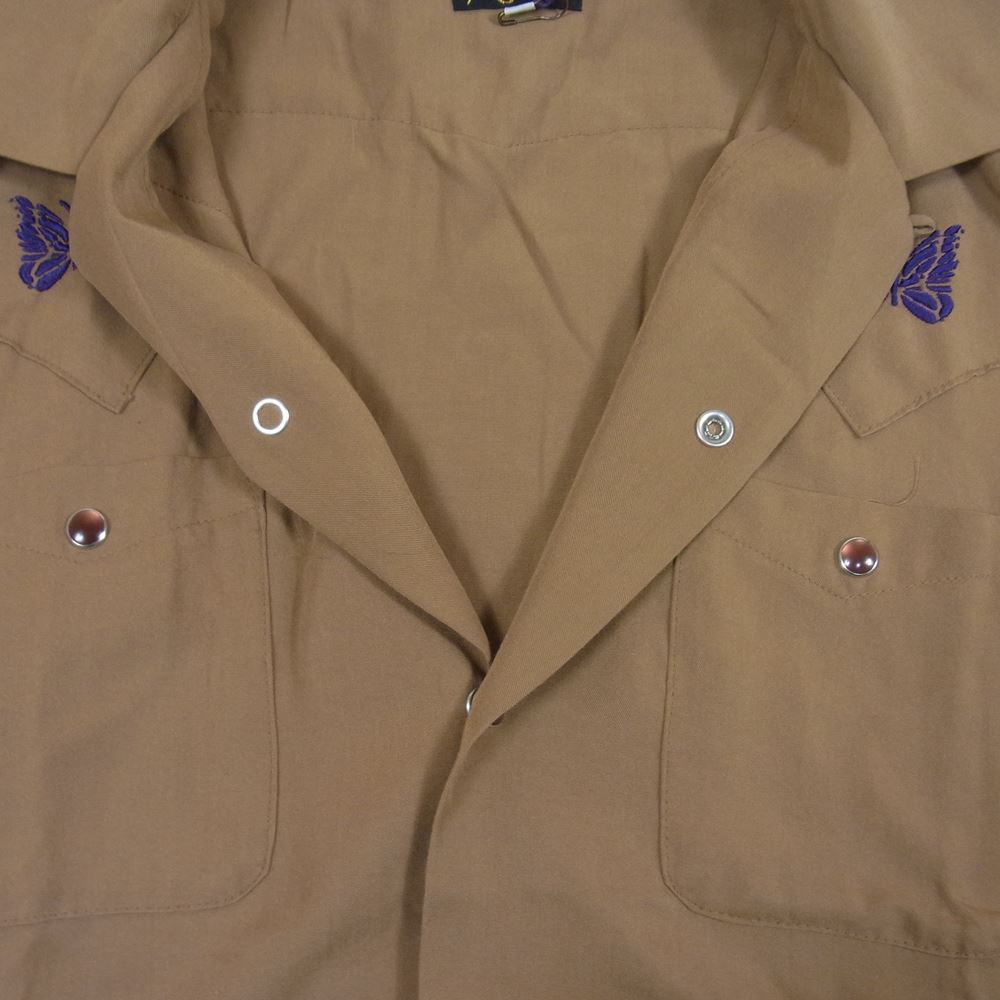Needles ニードルス 半袖シャツ KP186 S/S Cowboy One-Up Shirt