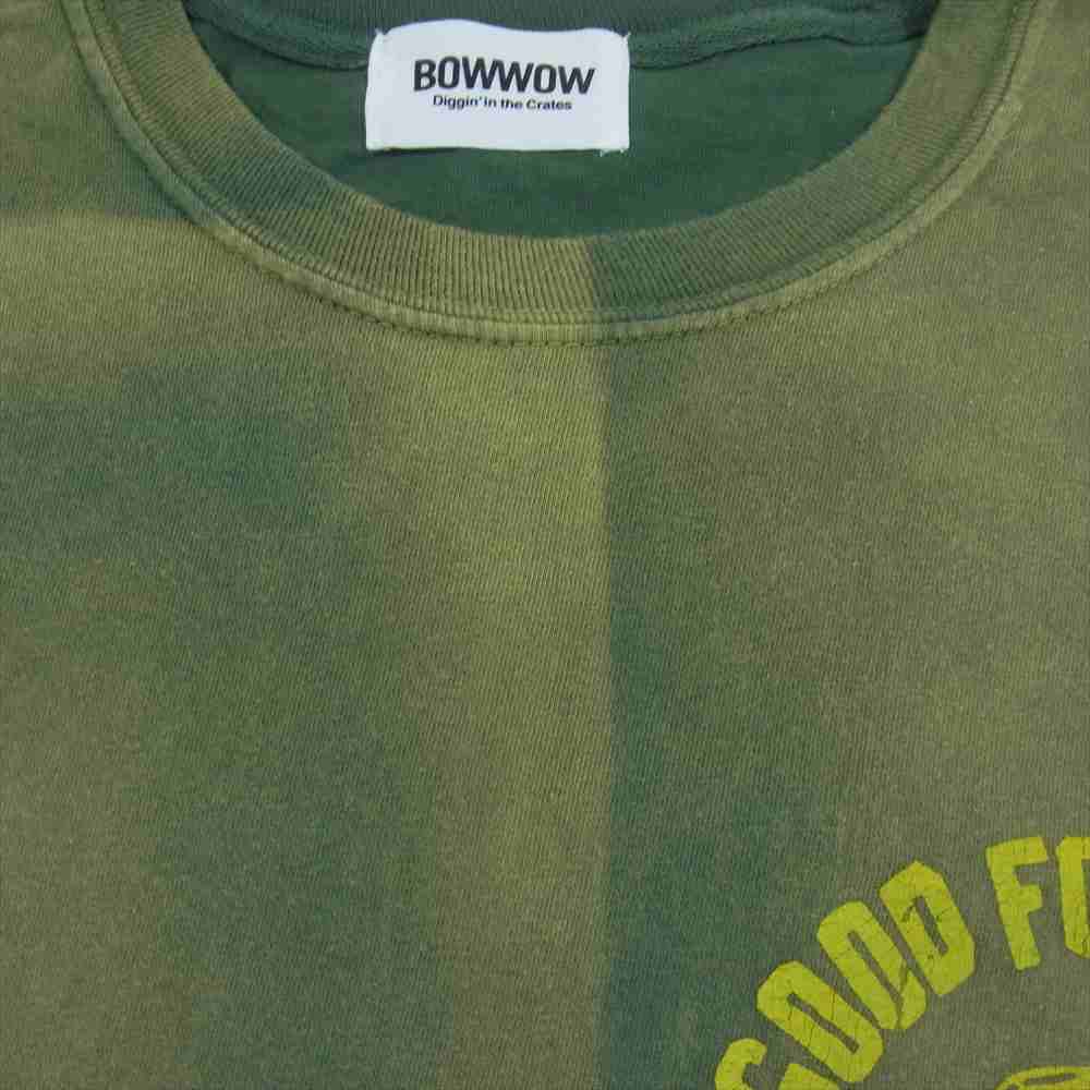 バウワウ BOWWOW Ｔシャツ 健康優良不良少年 TEE 日焼け加工 プリント