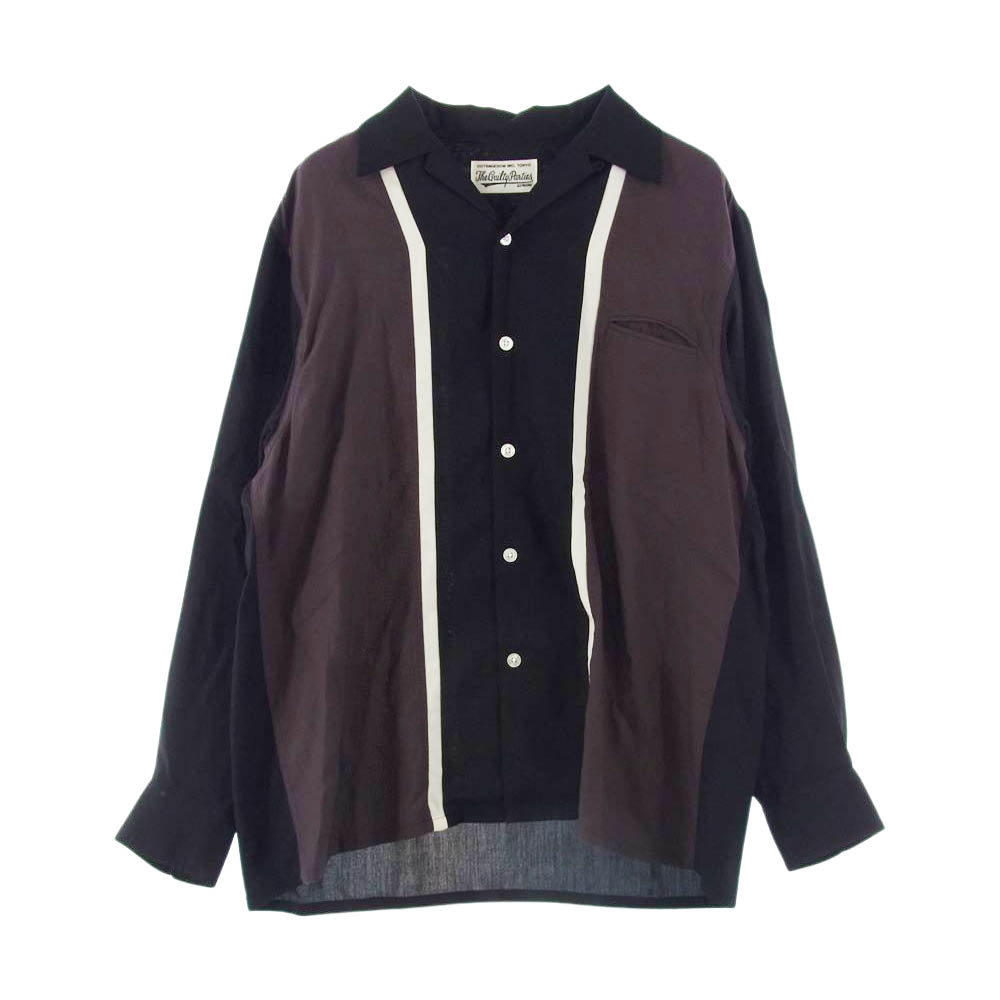 WACKO MARIA ワコマリア 長袖シャツ THREE-TONE 50'S SHIRT スリー