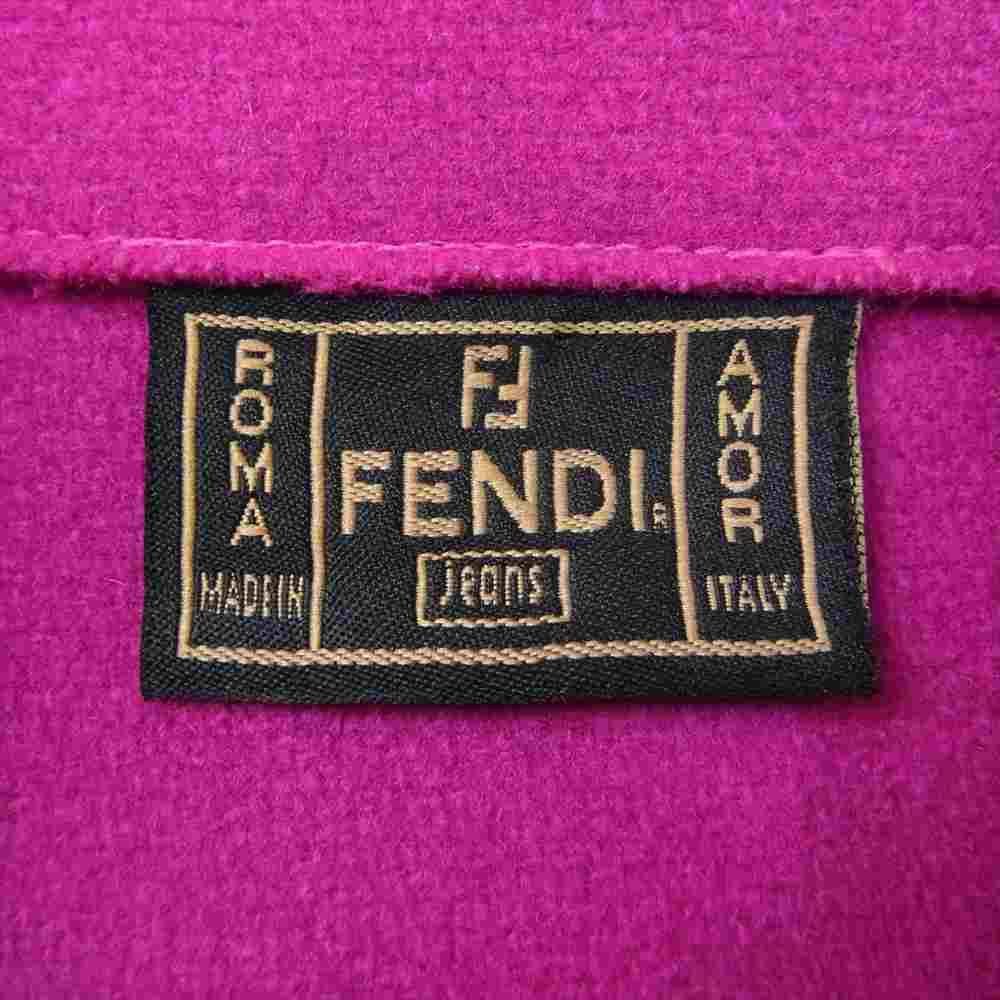 FENDI フェンディ コート 595570 06124 国内正規品 アオイ ウール