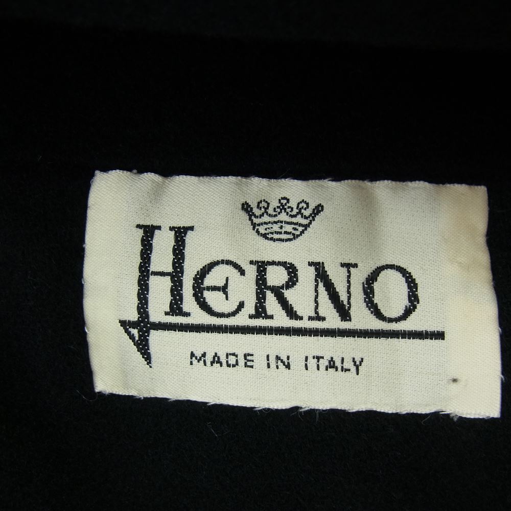 Herno ヘルノ セットアップ イタリア製 ウール ノーカラー ジャケット