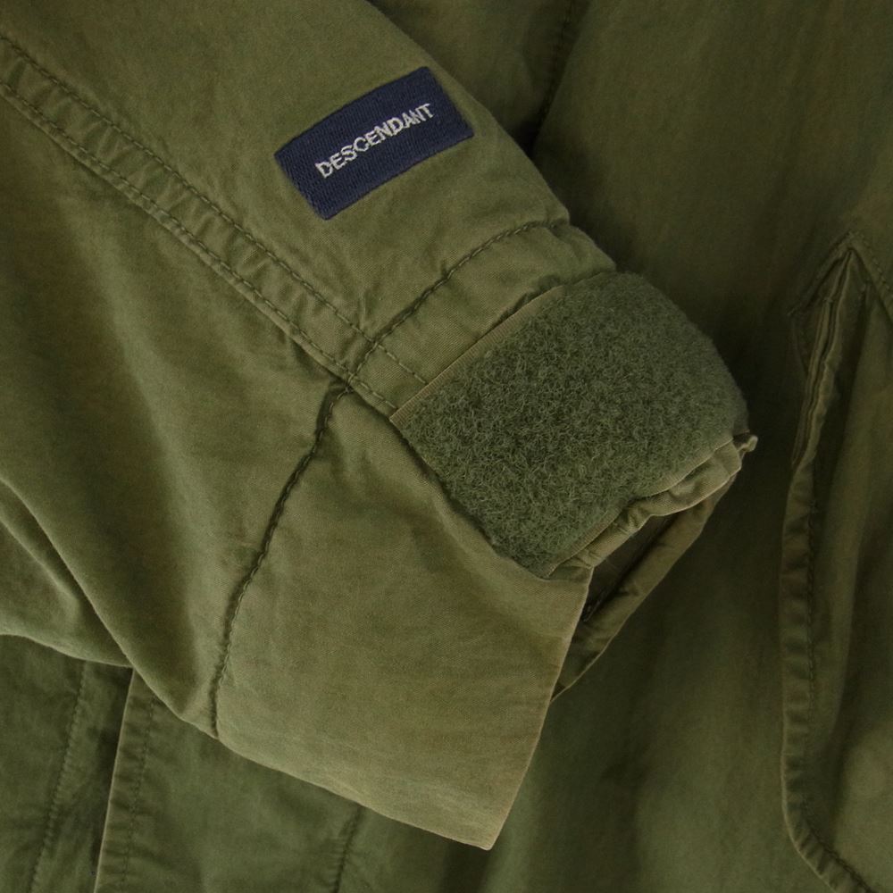 DESCENDANT ディセンダント コート CRICKET WEATHER JACKET フィッシュ