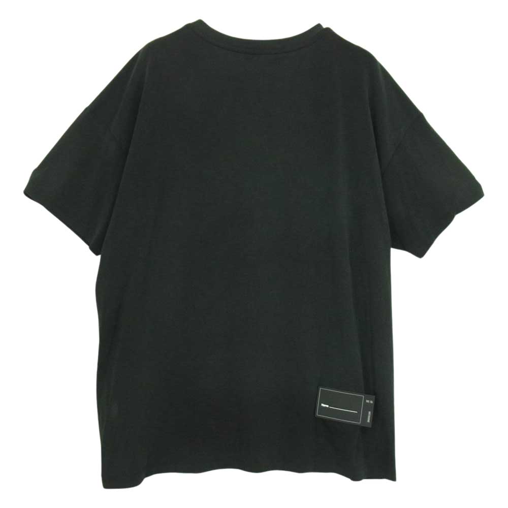 ウェルダン WE11DONE Ｔシャツ 21AW WD-TP2-20-710-U-BK OVERSIZED