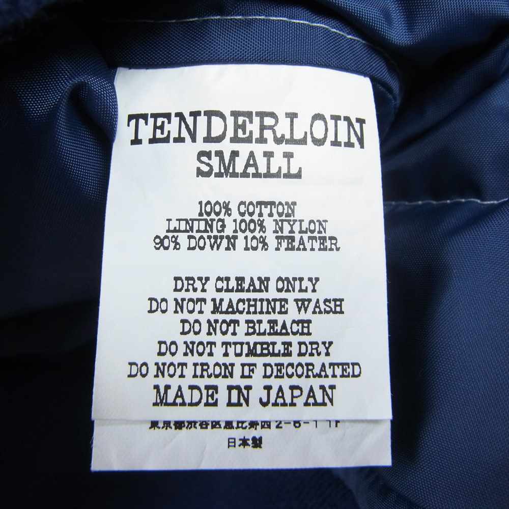 TENDERLOIN テンダーロイン ジャケット 16AW T-MA-1 DENIM デニム