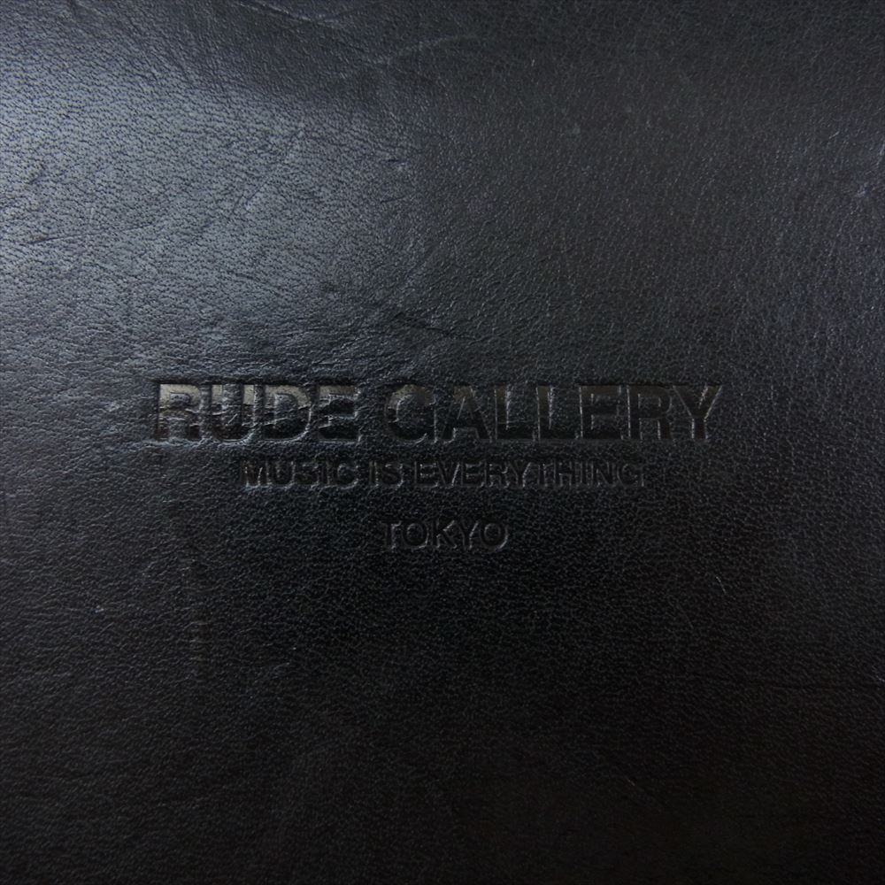 RUDE GALLERY ルードギャラリー 二つ折り財布 レザー ジップ