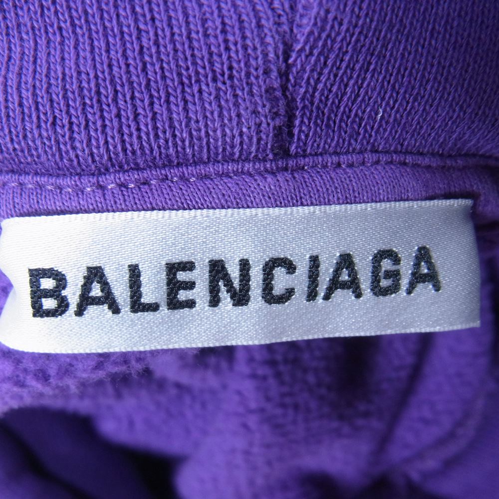 BALENCIAGA バレンシアガ パーカー 556113 18年 バックロゴ オーバー