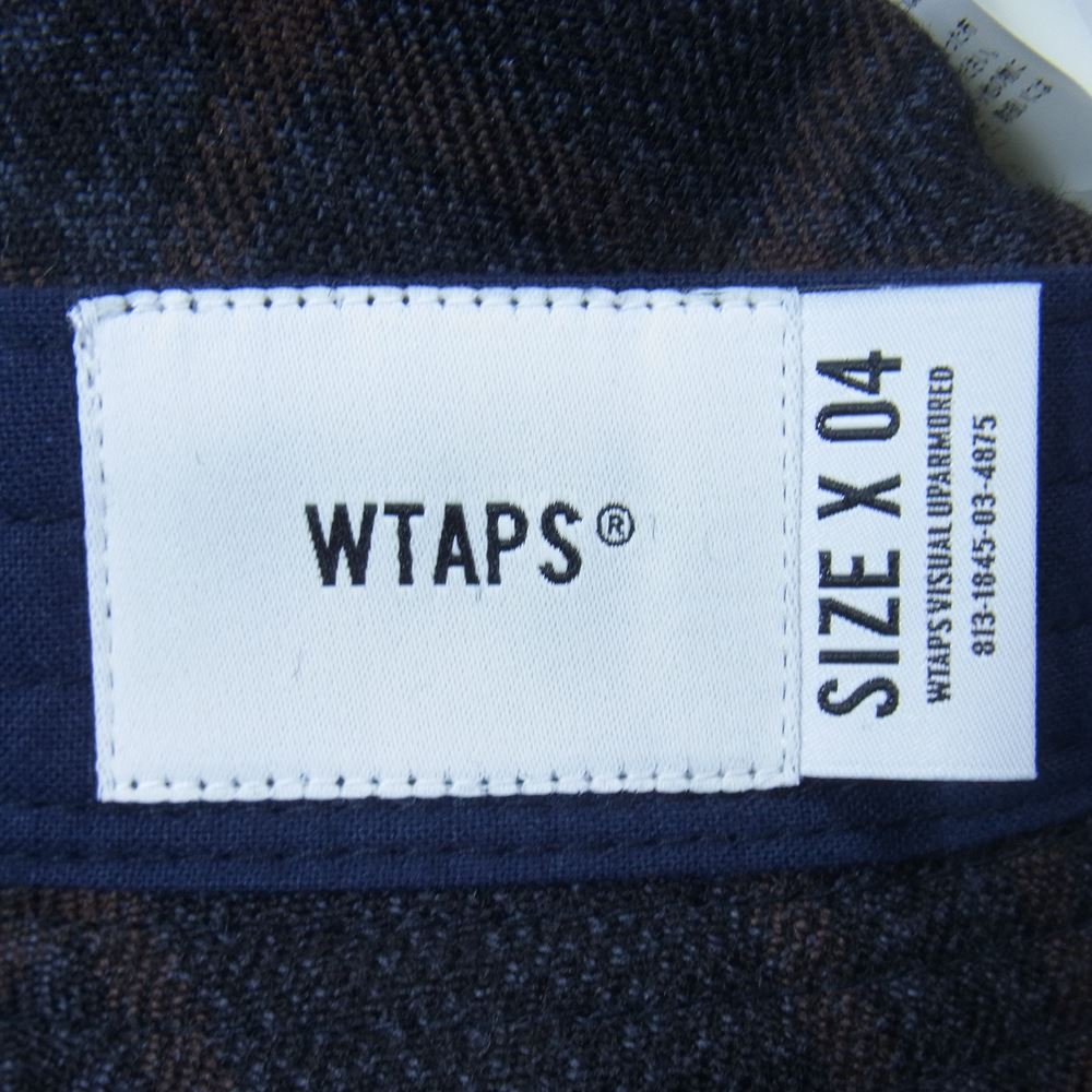 WTAPS ダブルタップス ハット 20AW 202HCDT-HT-14 BUCKET HAT チェック