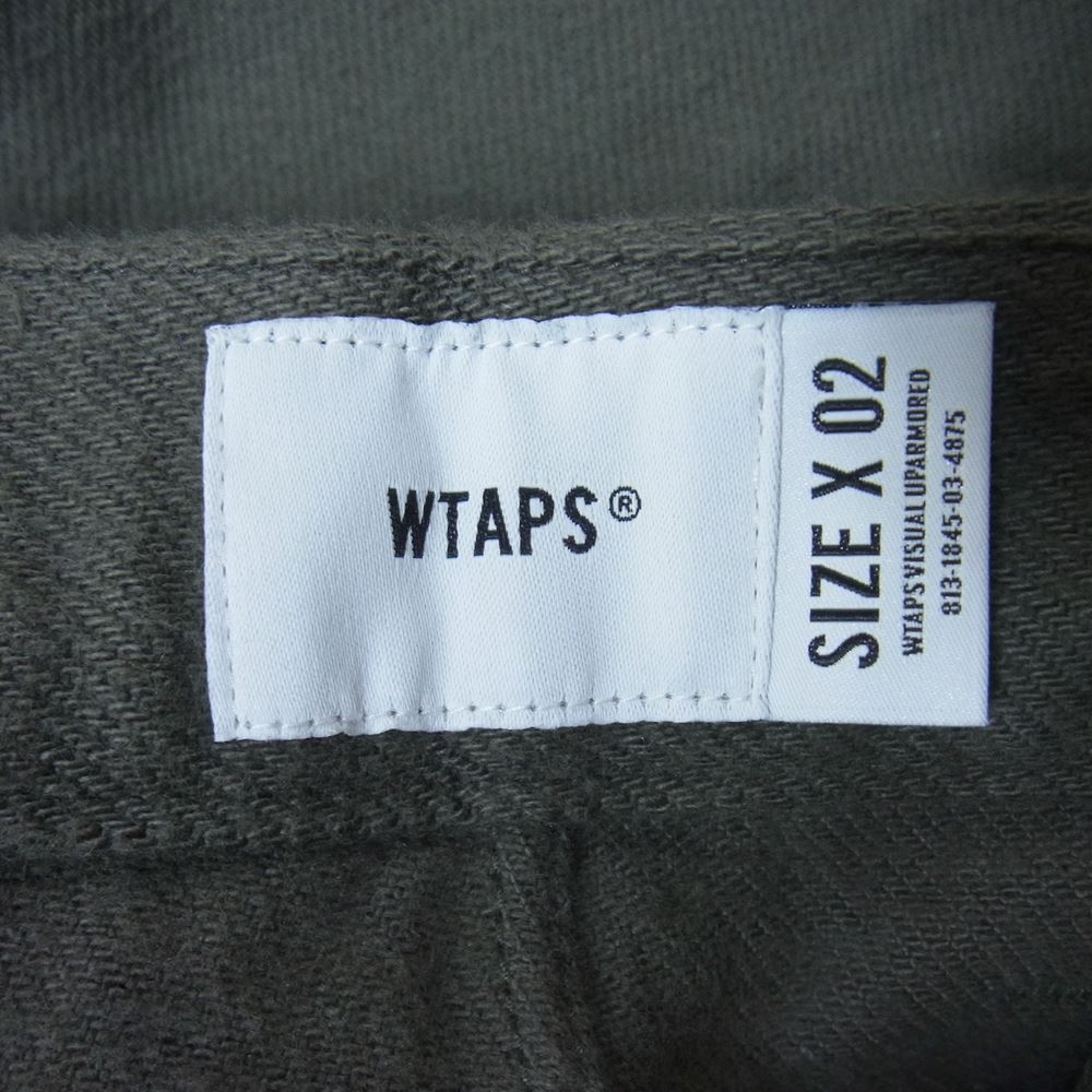 WTAPS ダブルタップス パンツ 21AW 212TQDT-PTM01 TUCK 01 タック