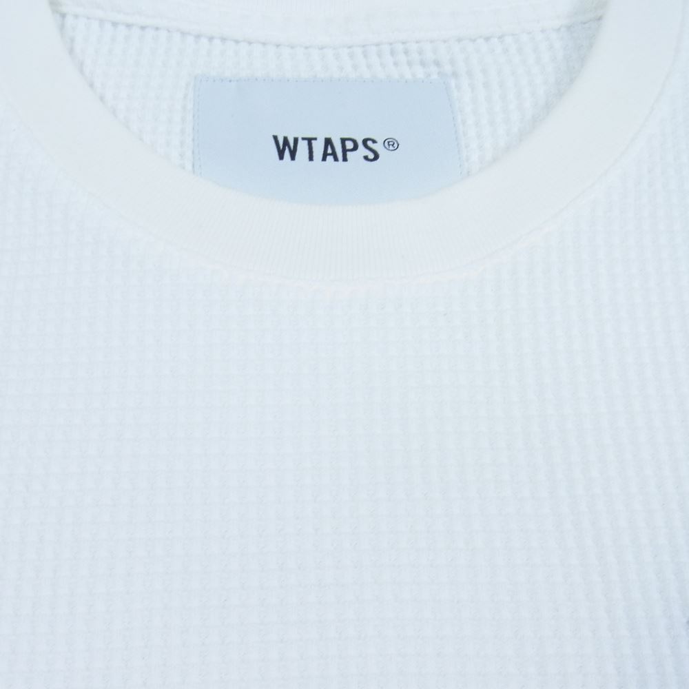 WTAPS ダブルタップス Ｔシャツ 21SS 211ATDT-CSM28 WAFFLE LS COPO